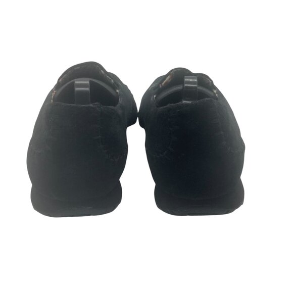 Skechers Relaxed Fit Black Suede Loafers Women Size 7 Memory Foam Comfort - Picture 7 of 8